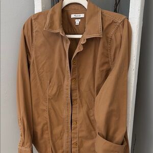 Madewell button-down fitted top